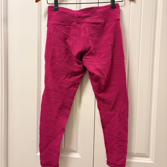 Calia by Carrie Underwood Essential Jacquard 7/8 Leggings Pink – S - Picture 9 of 13